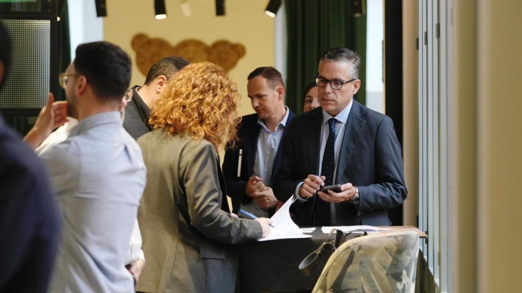 Jornada 'El futuro de la I+D+i en tiempos de IA', celebrada este viernes, donde se presentó el programa 'Info Proyecta IA'.