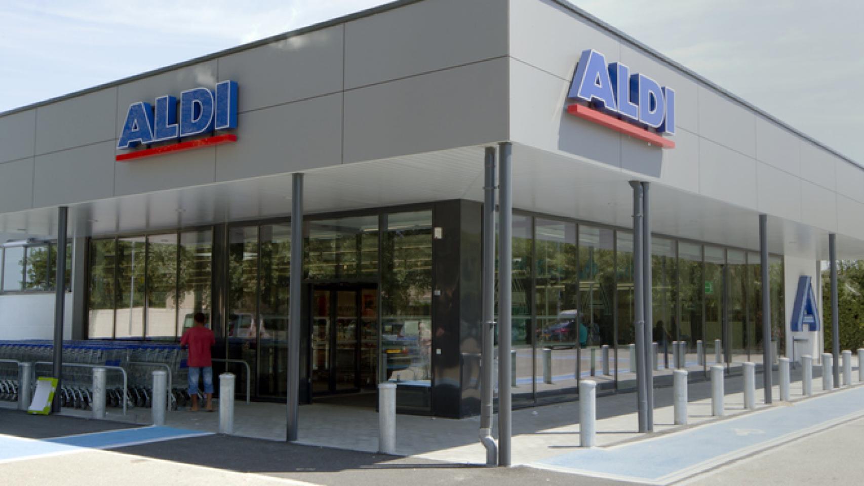 Fachada Aldi. 