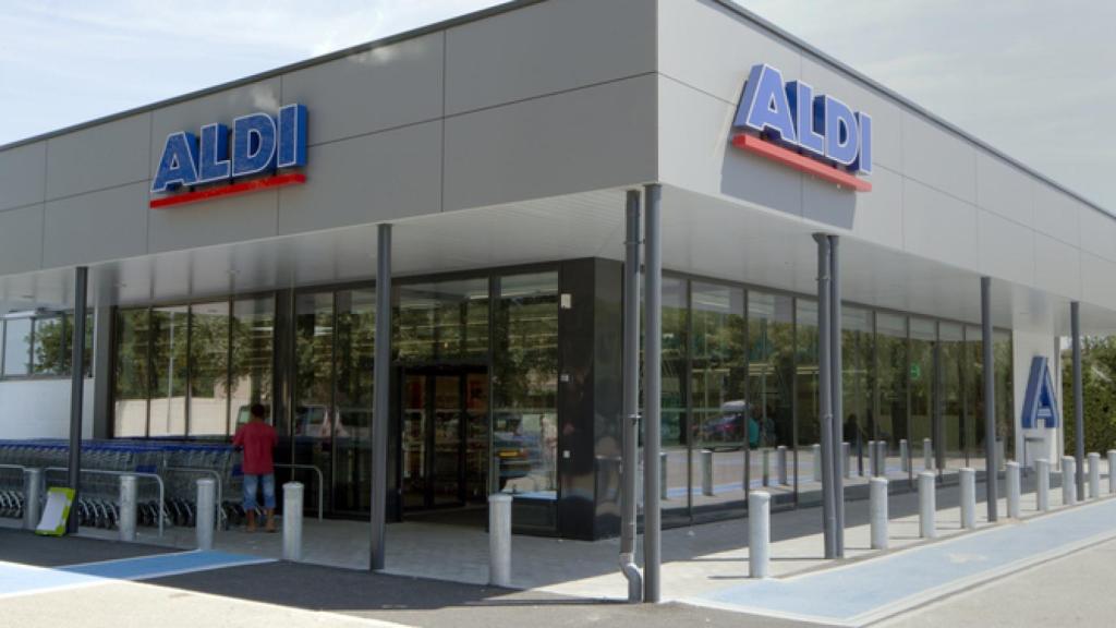 Fachada Aldi. 
