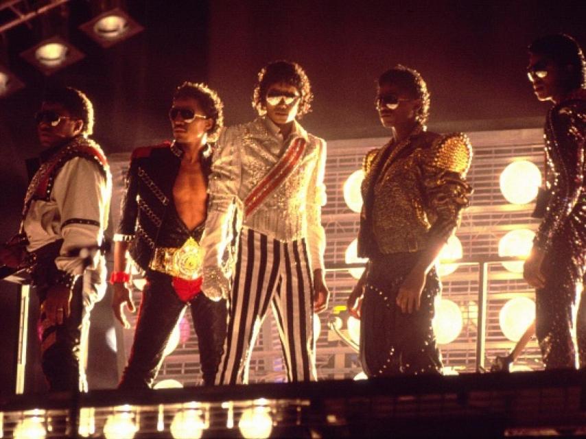 Michael con los Jackson 5.