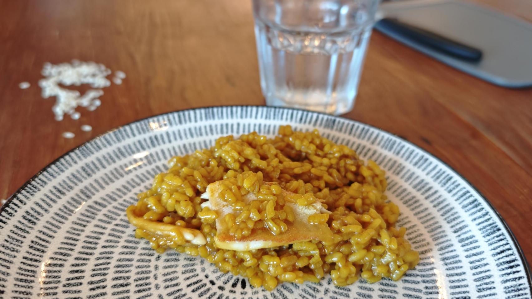 Los platos que se preparan durante el taller de El gato blanco, como este, se pueden comer al finalizarlos.