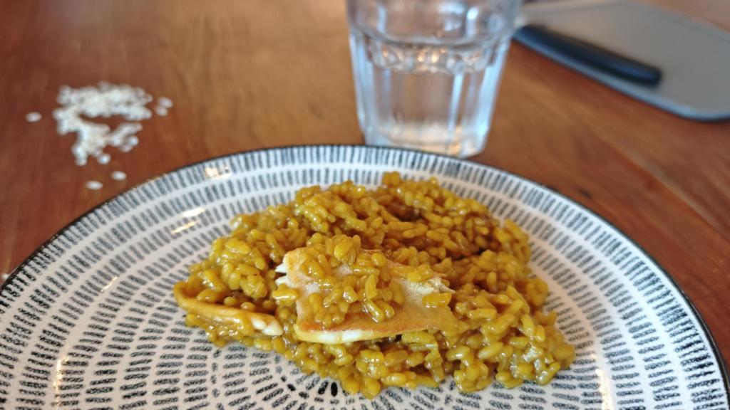 Los platos que se preparan durante el taller de El gato blanco, como este, se pueden comer al finalizarlos.