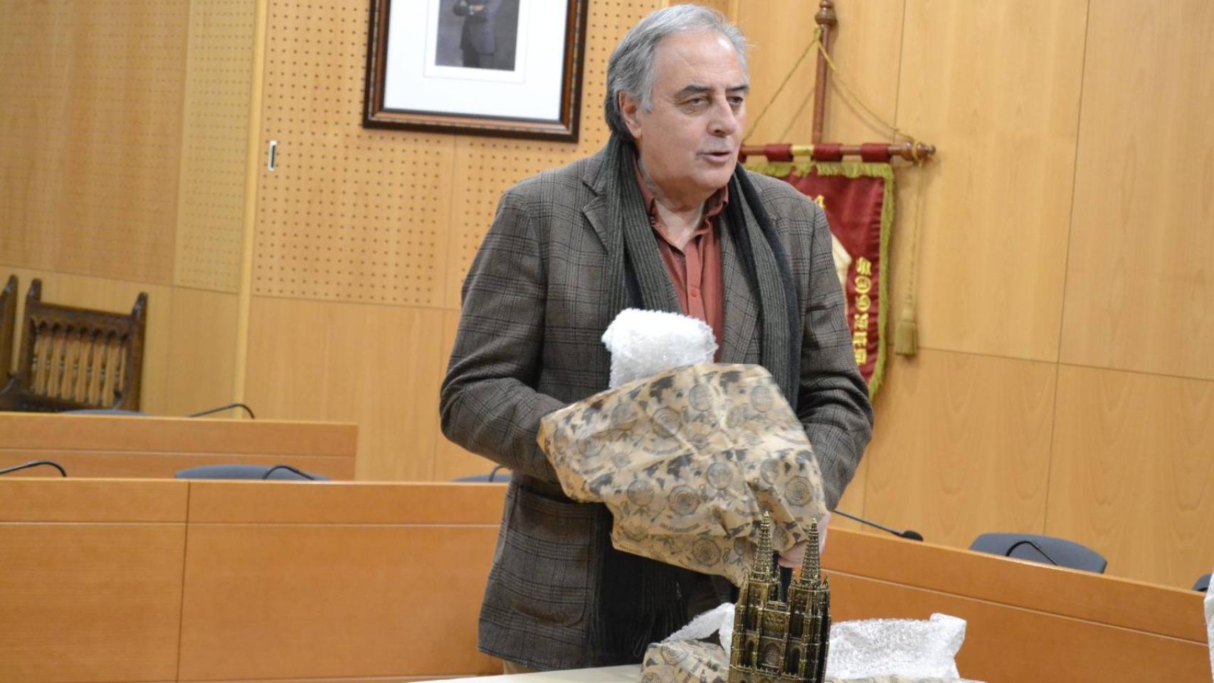 El alcalde de Laguna de Duero, Avelino Álvarez, en una foto de archivo