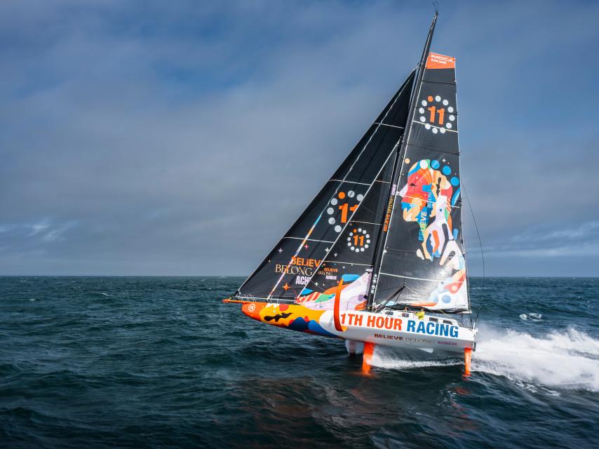 El barco de 11th Hour Racing.