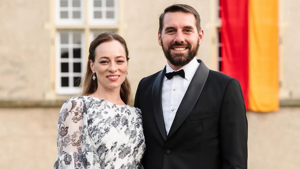 Nicolás de Rumania y su esposa, Alina-Maria.