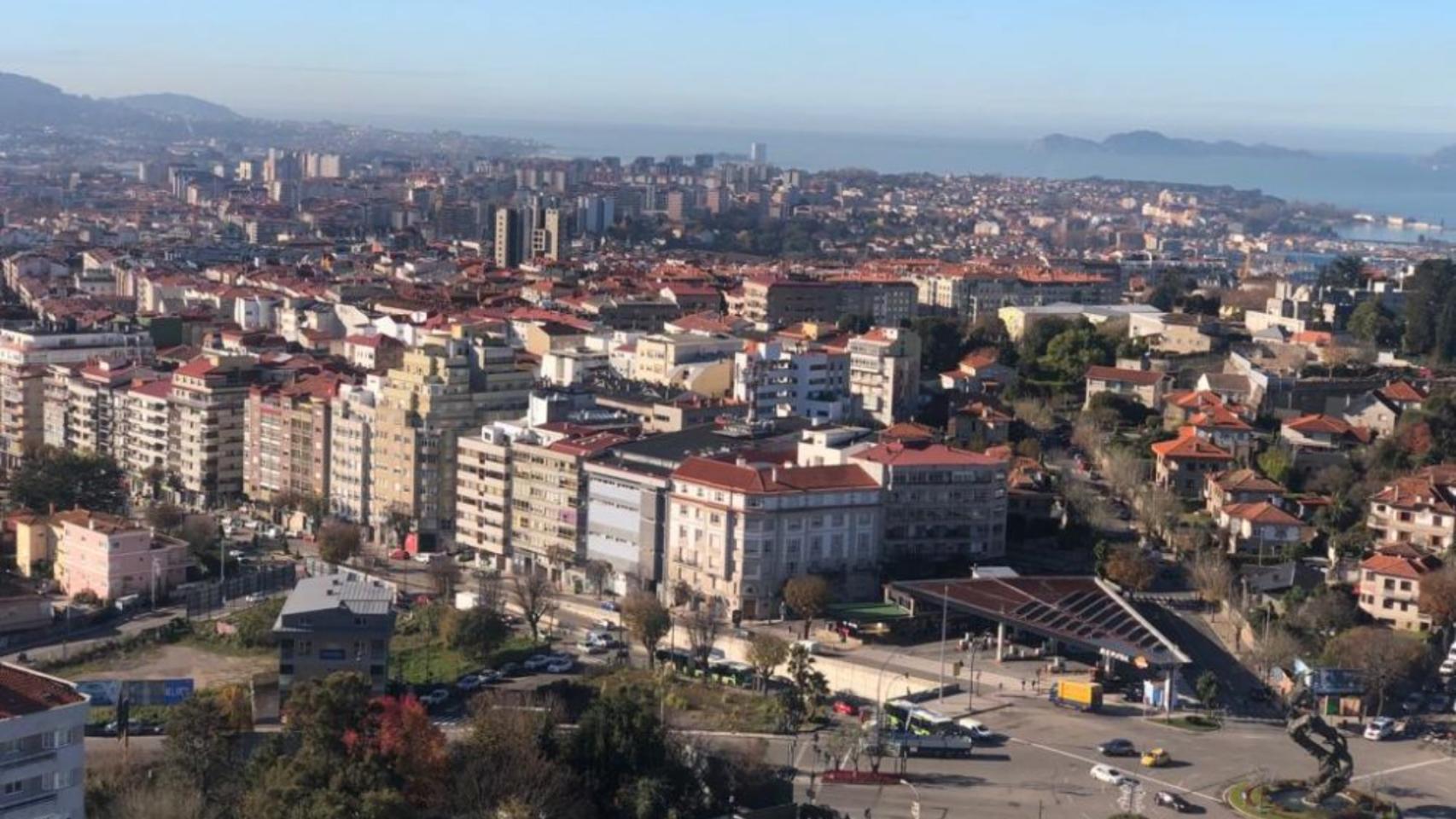 Vista de Vigo.