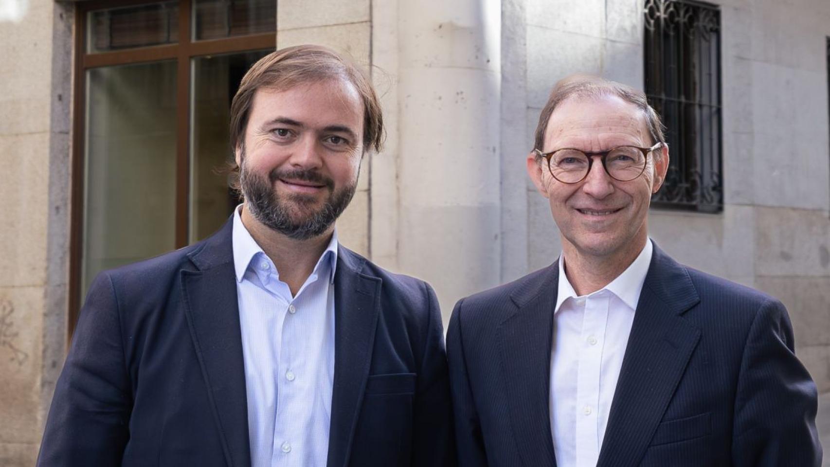 Gonzalo Armenteros, presidente de Soho Boutique Hotels, e Ignacio Urbelz, CEO de Petit Palace.