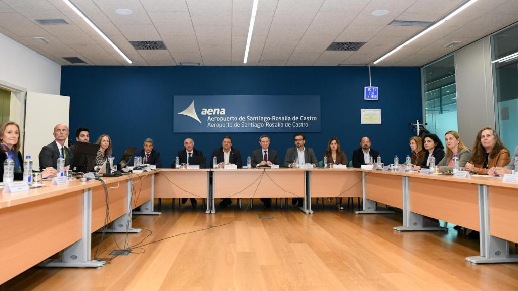 Reunión del Grupo de Trabajo de Conectividad Aérea de Galicia.
