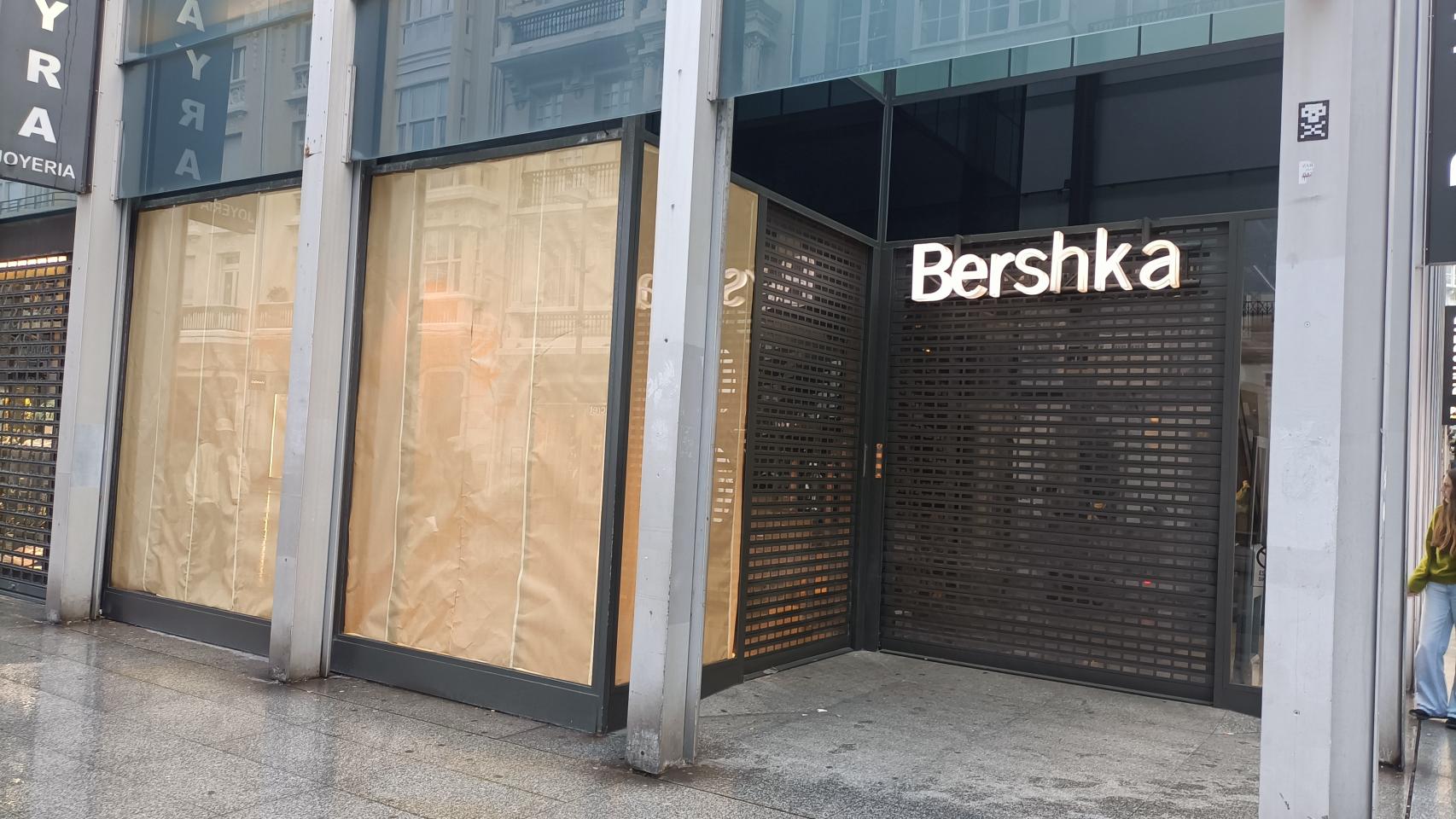 Bershka en la plaza de Lugo de A Coruña