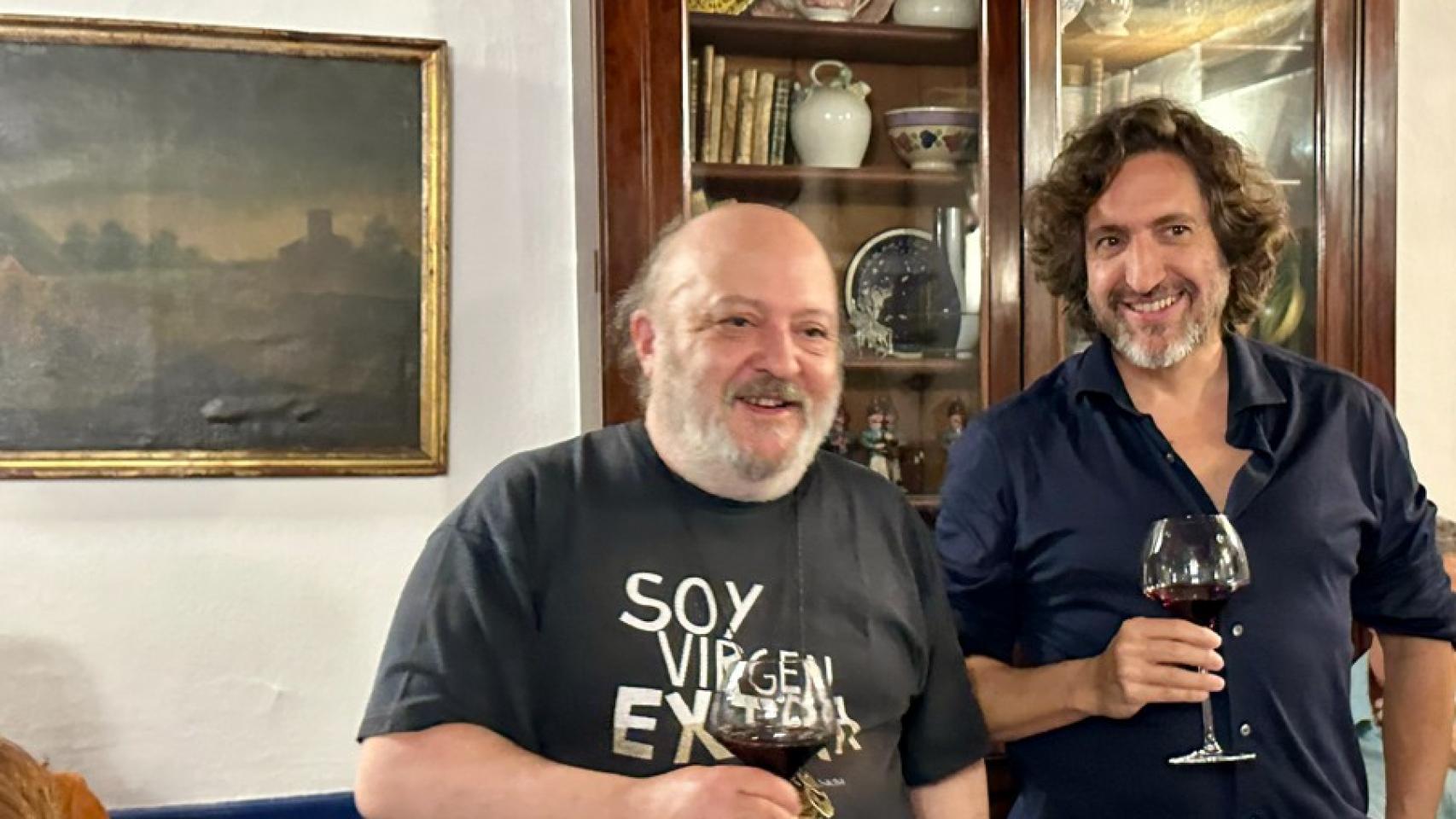 El cocinero Sacha Hormaechea y José Manuel Urtasun, al frente de Remírez de Ganuza..jpg