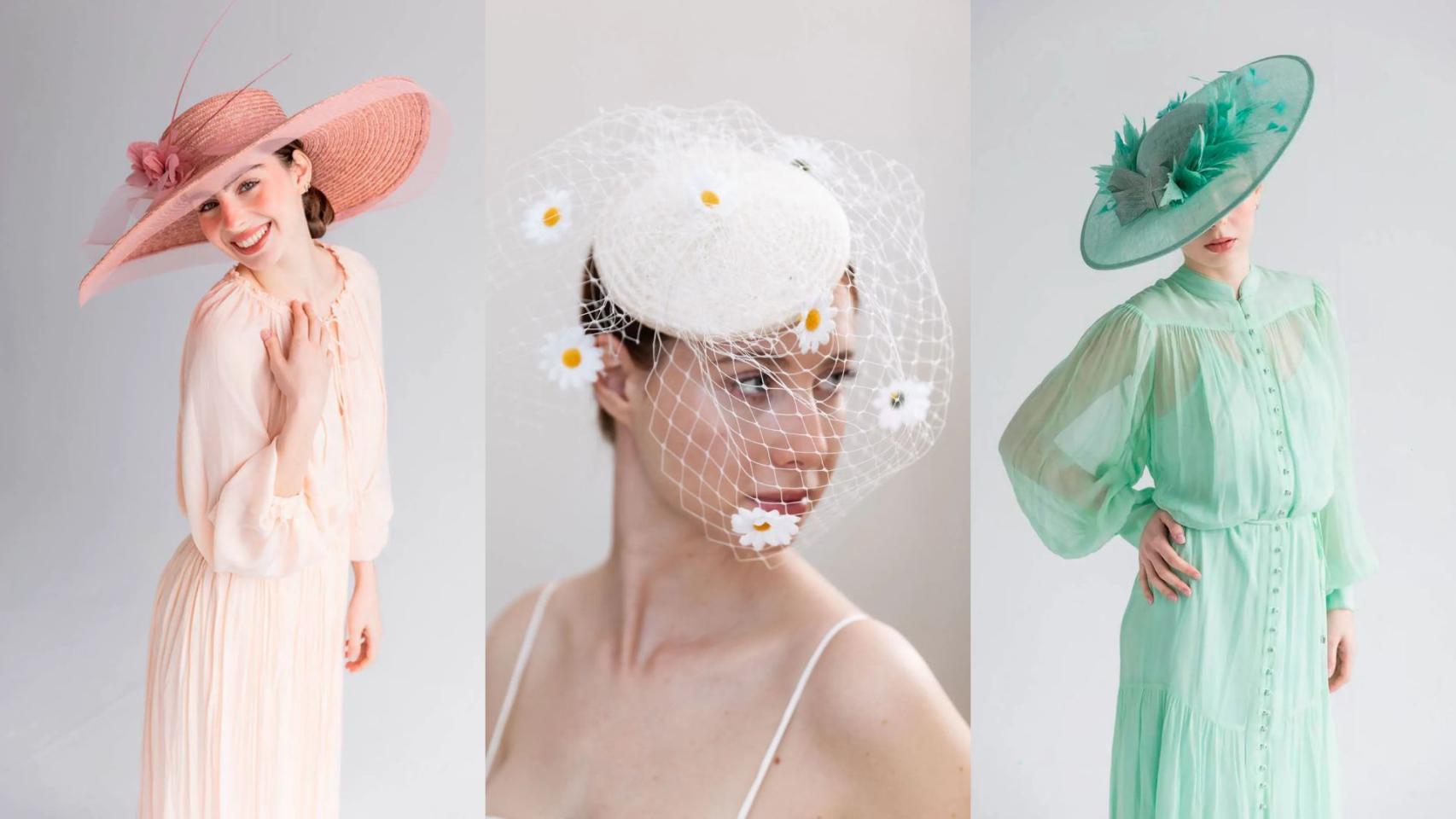 Sombreros elegantes para eventos: las opciones clave para bodas, bautizos y comuniones.