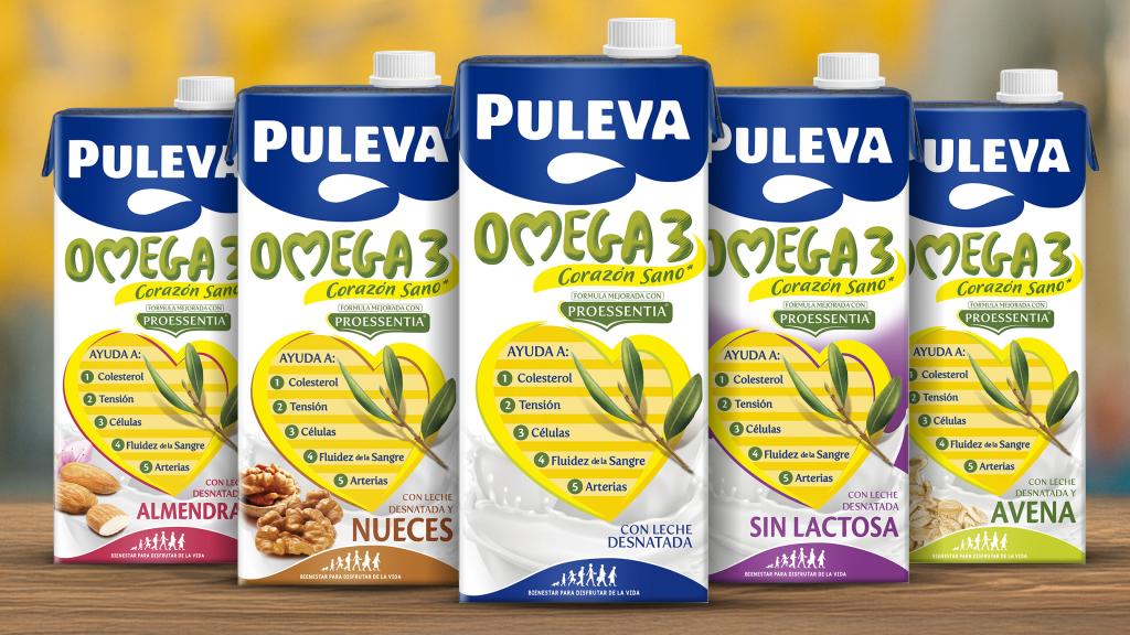 Gama de productos de Puleva Omega 3