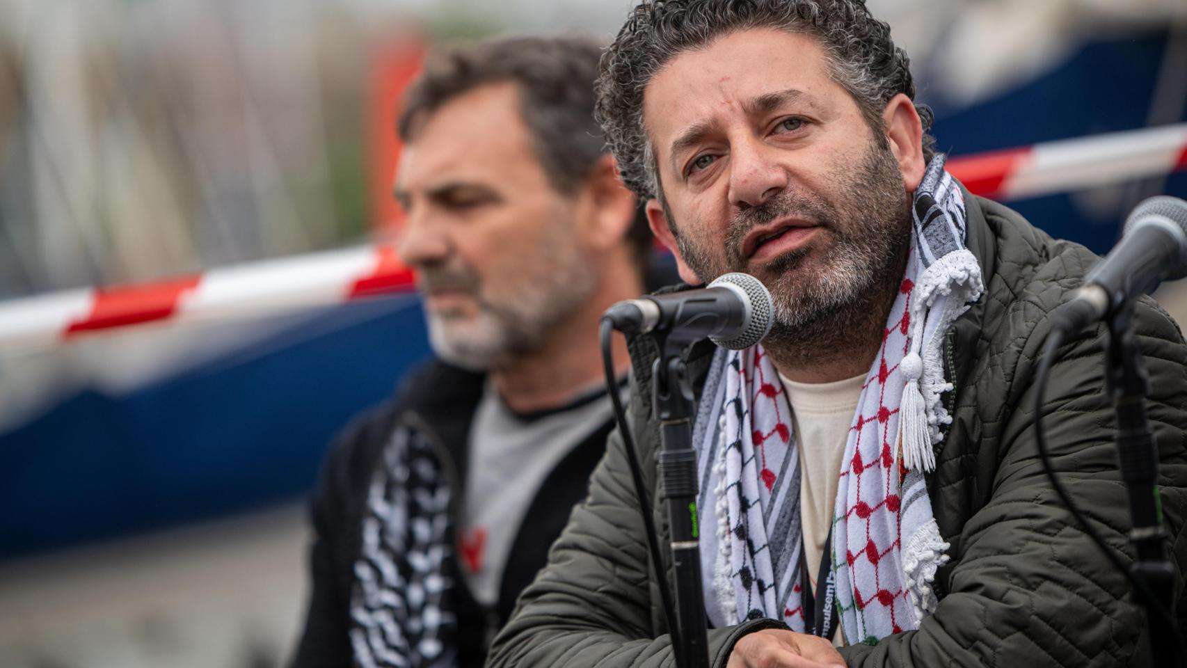 Saif Abukeshek, el activista palestino-español de la flotilla Sumud, permanecerá retenido por Israel otros seis días más