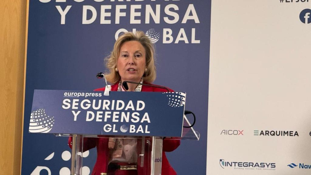 Amparo Valcarce, secretaria de Estado de Defensa.