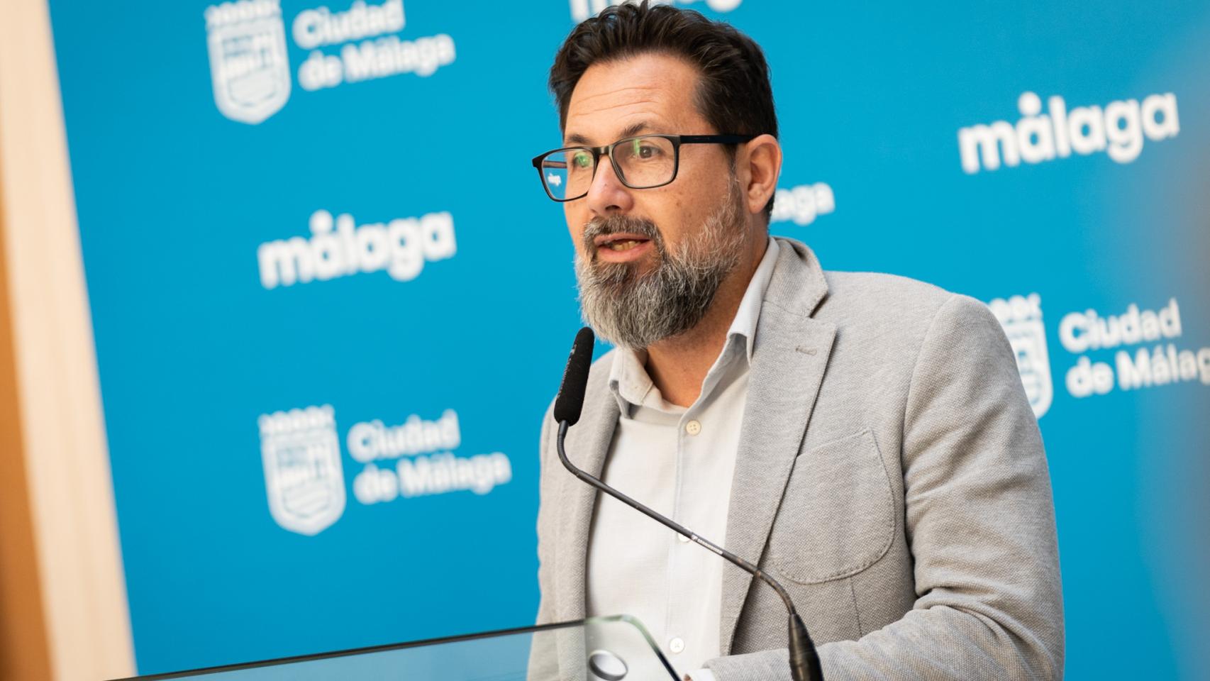 Francisco Pomares, concejal de Vivienda del Ayuntamiento de Málaga.