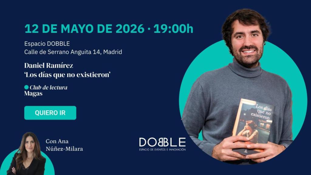 Cartel del Club de Lectura de Daniel Ramírez. 