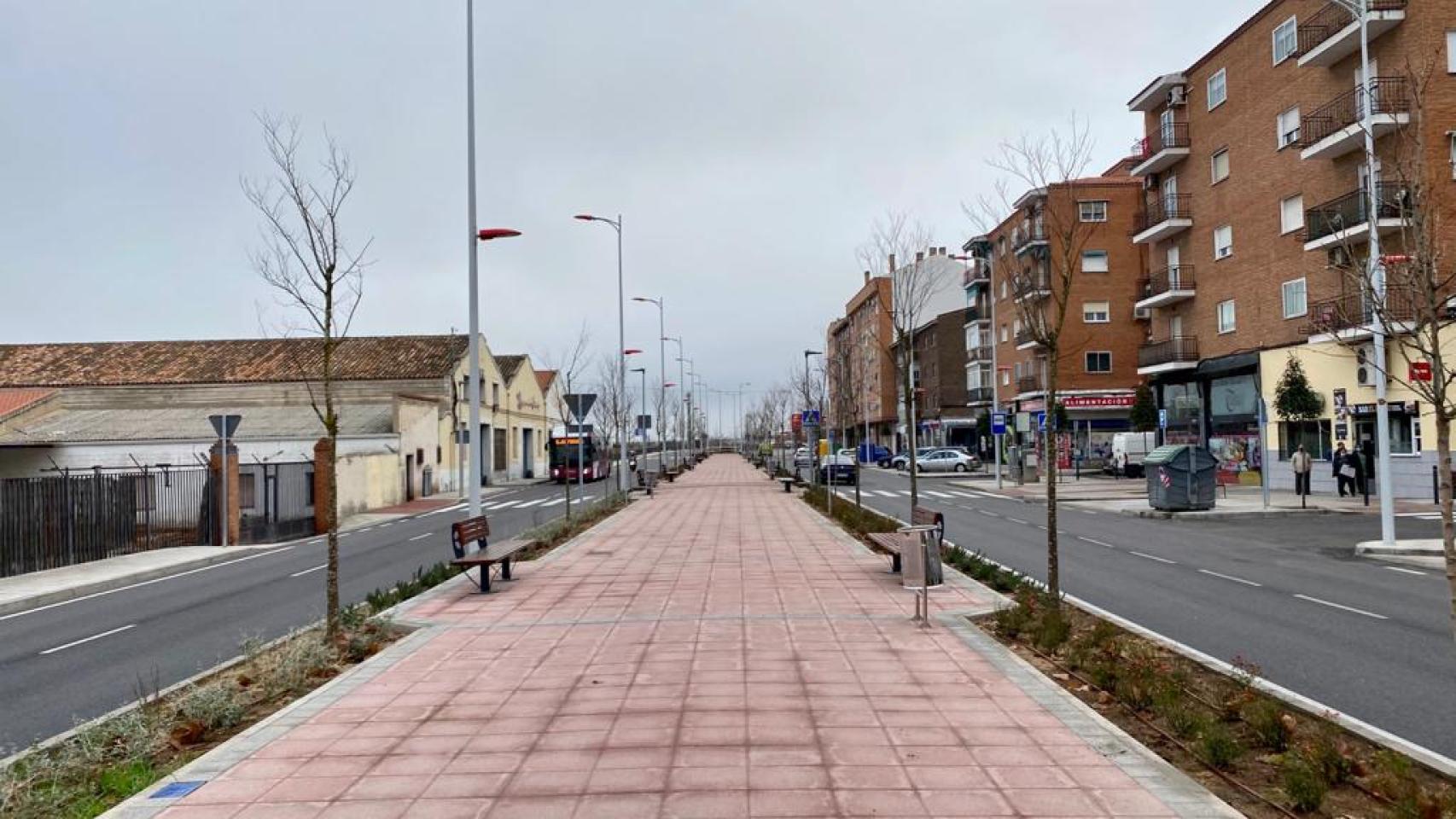 Imagen de archivo del paseo de la Rosa. 