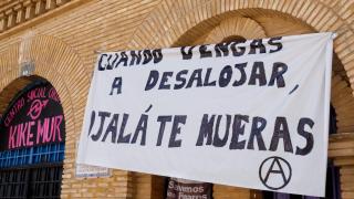 Pintadas en la cárcel de Torrero.