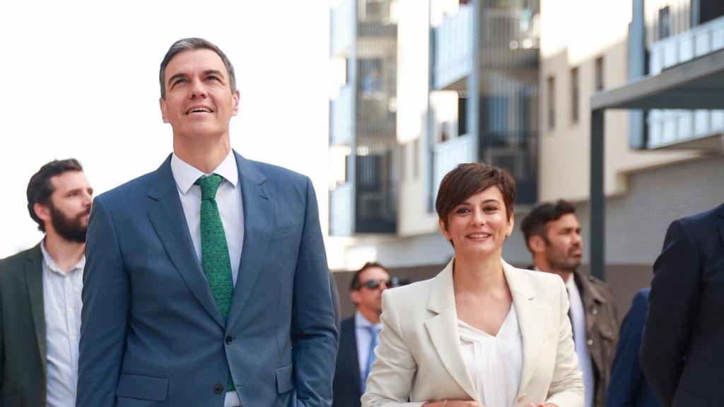 Pedro Sánchez e Isabel Rodríguez.