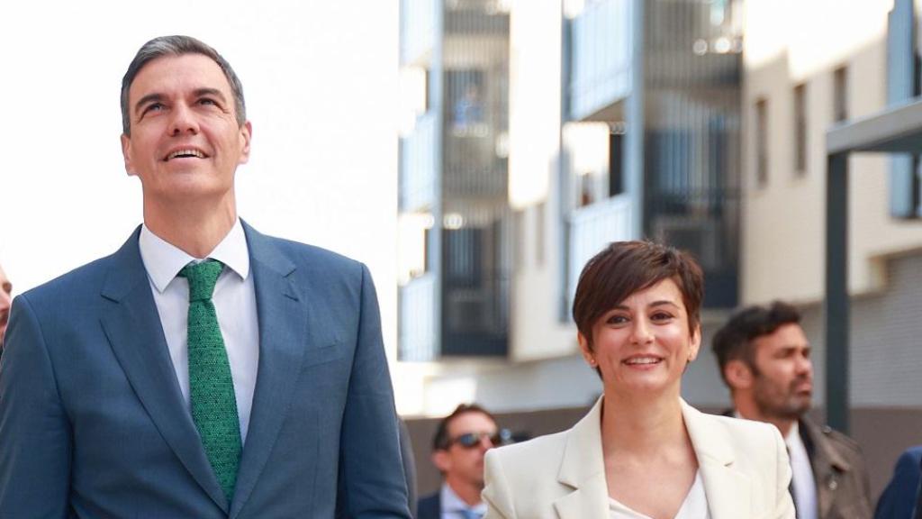 Pedro Sánchez e Isabel Rodríguez.