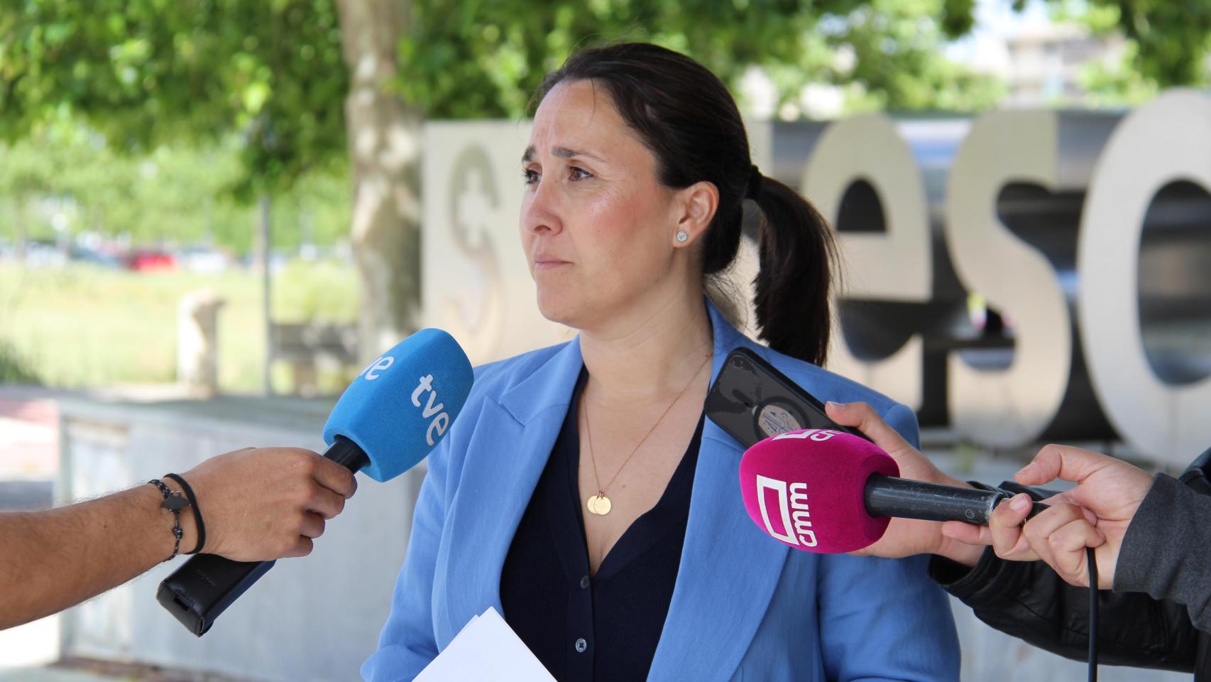 Alejandra Hernández, portavoz del Partido Popular de Castilla-La Mancha. 