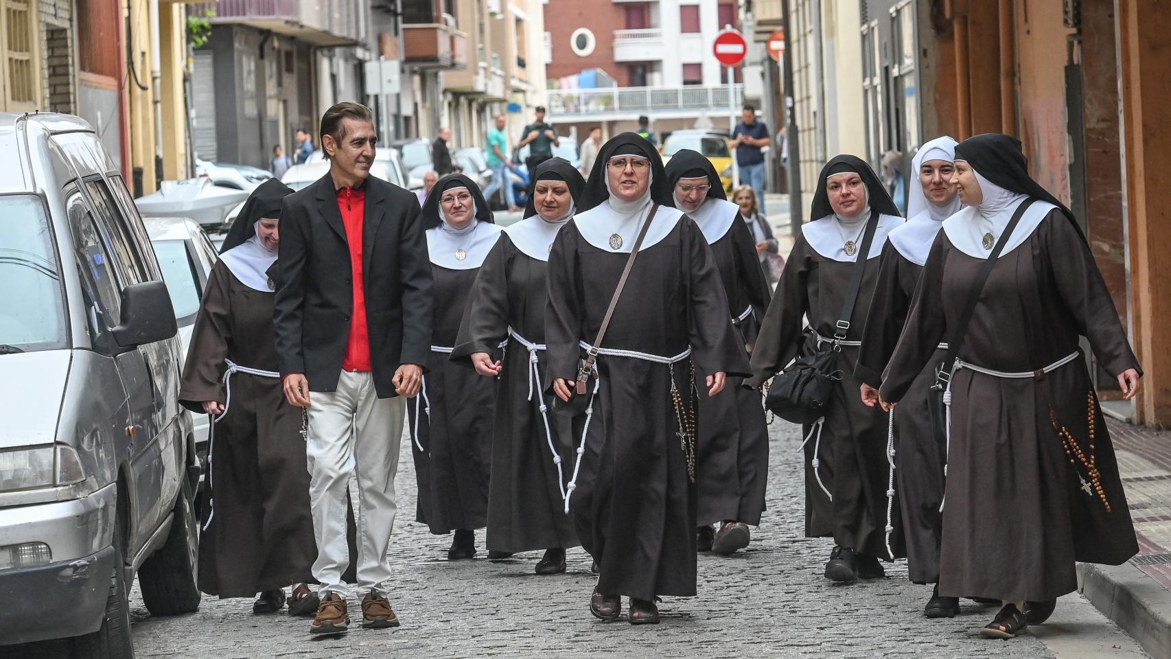 Vista en el juicio verbal de desahucio de las exmonjas del monasterio de Belorado, en la Sección Civil del Tribunal de Instancia de Briviesca, el 29 de julio de 2025 
