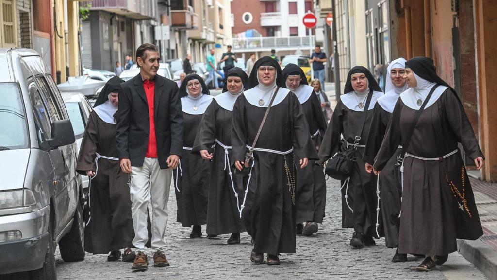 Vista en el juicio verbal de desahucio de las exmonjas del monasterio de Belorado, en la Sección Civil del Tribunal de Instancia de Briviesca, el 29 de julio de 2025 