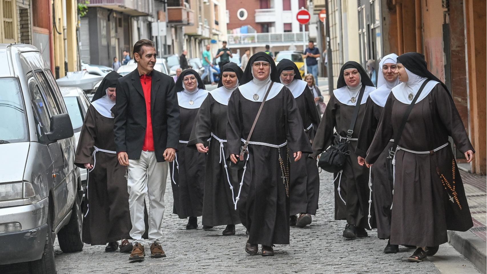 Vista en el juicio verbal de desahucio de las exmonjas del monasterio de Belorado, en la Sección Civil del Tribunal de Instancia de Briviesca, el 29 de julio de 2025 