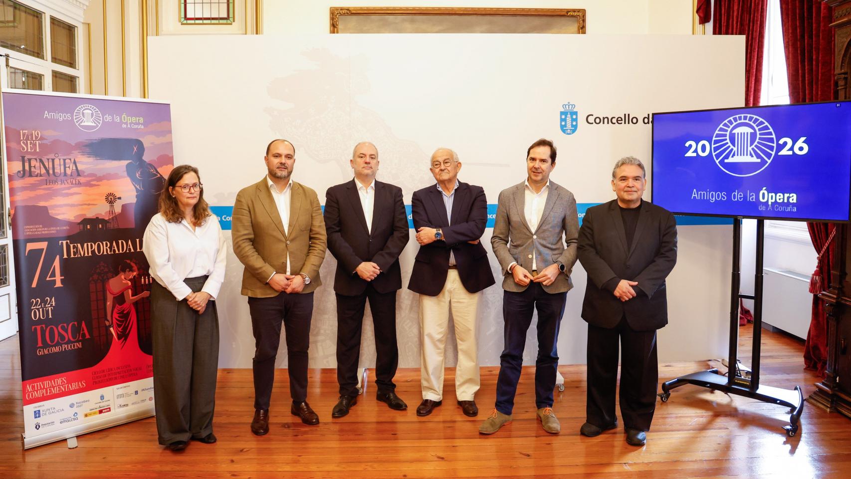 Presentación de la 74 Temporada Lírica de Amigos de la Ópera de A Coruña