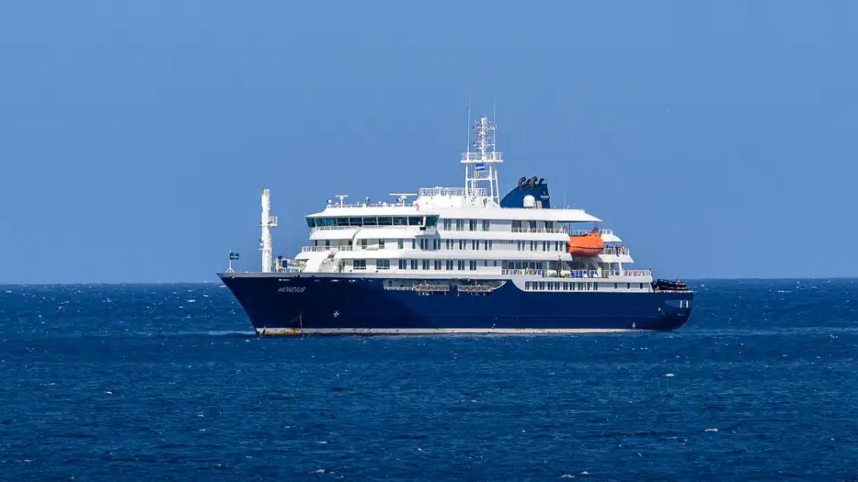El crucero holandés MV Hondius.