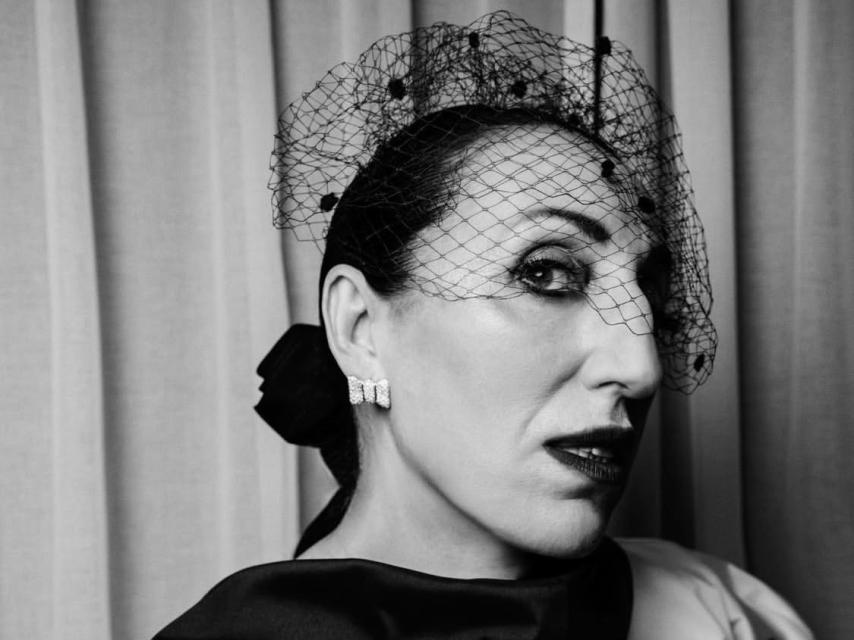 Rossy de Palma, con uno de sus tocados.