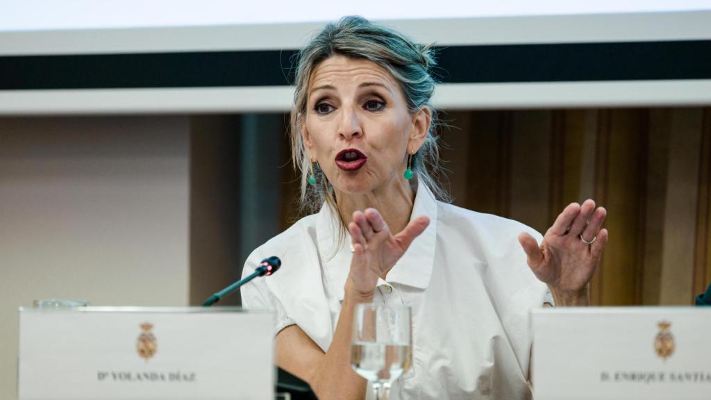 La vicepresidenta segunda y ministra de Trabajo y Economía Social, Yolanda Díaz. Europa Press / Carlos Luján