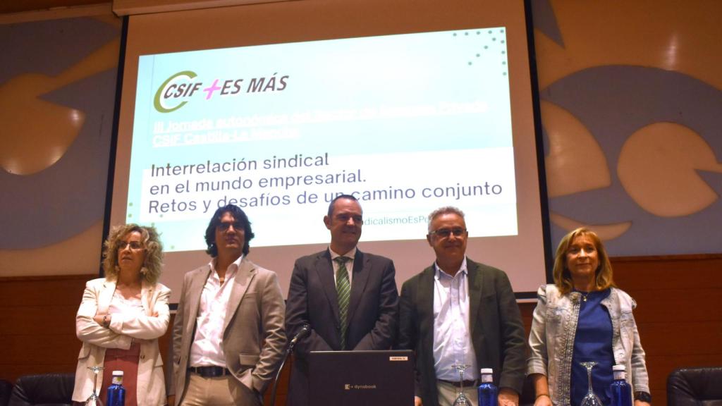 Apertura de la jornada de CSIF en Toledo.