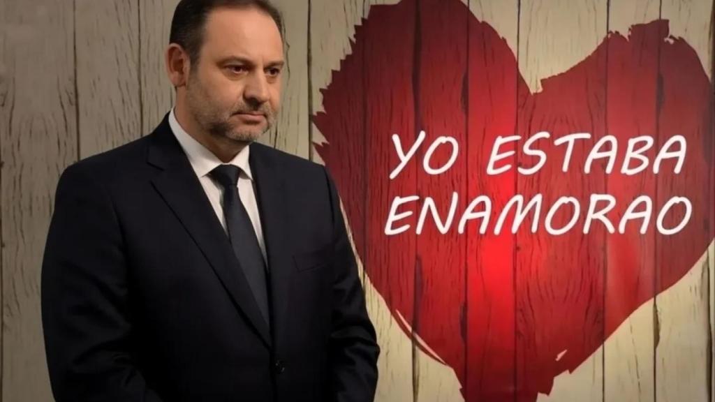 Hastiado y visiblemente dolorido, el extitular de Transportes se 'desnudó' ante el Supremo y relató su idilio con Jésica Rodríguez en el marco de un maratoniano juicio. En la imagen, un montaje de Ábalos en el programa 'First Dates'.