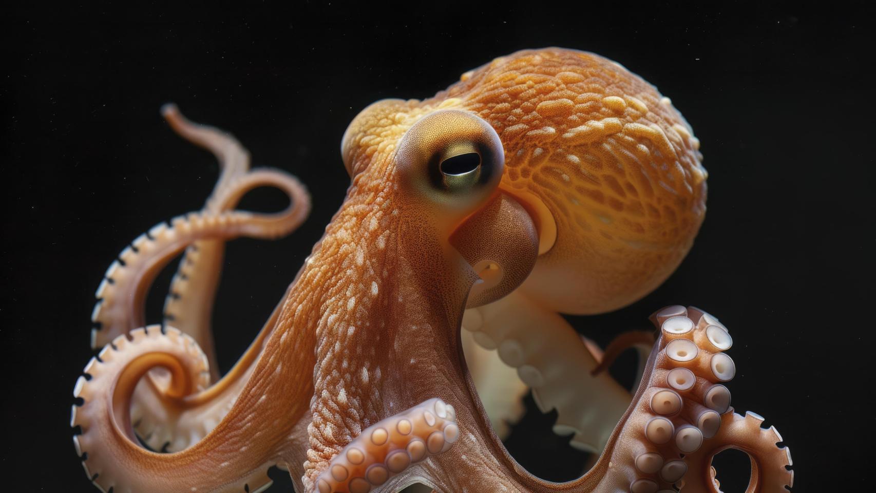 Imagen de un pulpo.