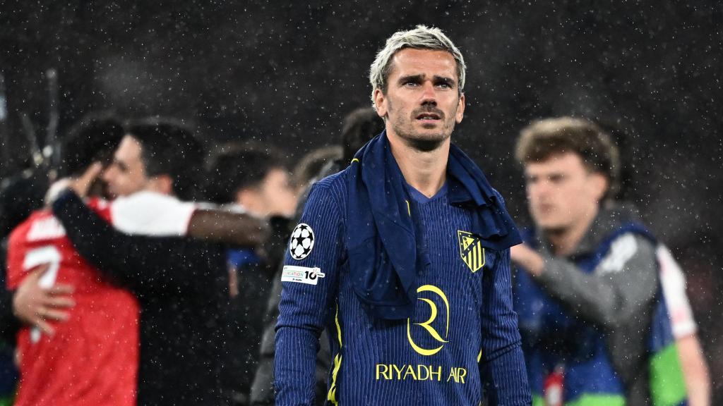 Griezmann, tras perder contra el Arsenal en las semifinales de la Champions.