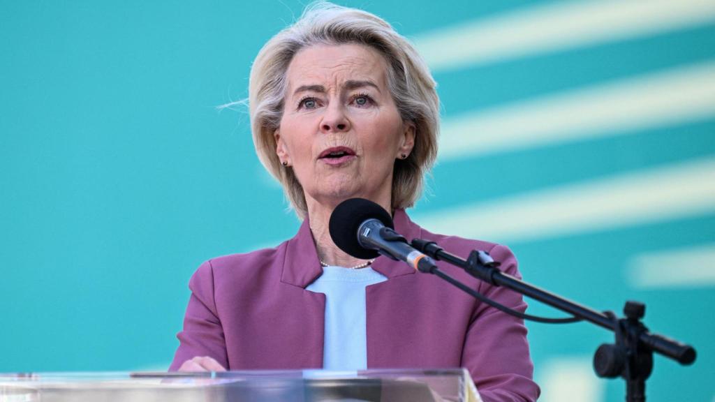La presidenta de la Comisión Europea, Ursula von der Leyen. 