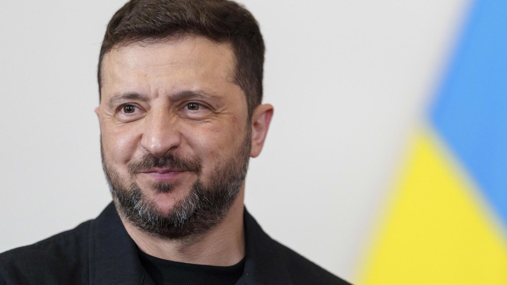 El presidente ucraniano, Volódimir Zelenski, 