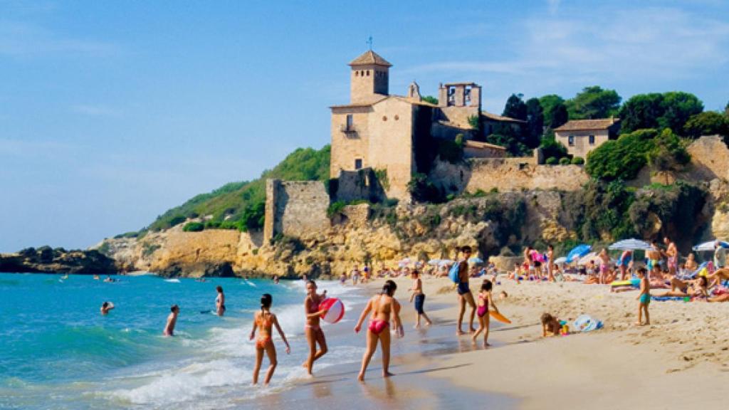 Vistas de su playa. 
