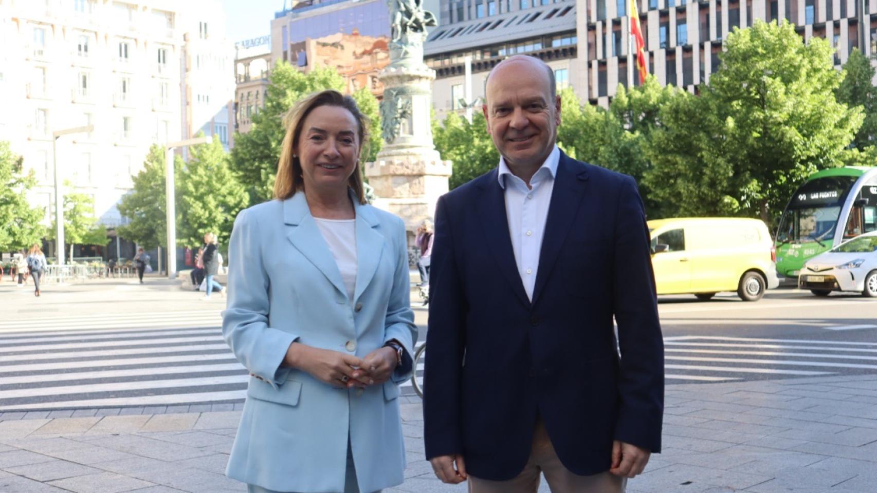 Carmen Rouco y Santiago Morón, de Vox