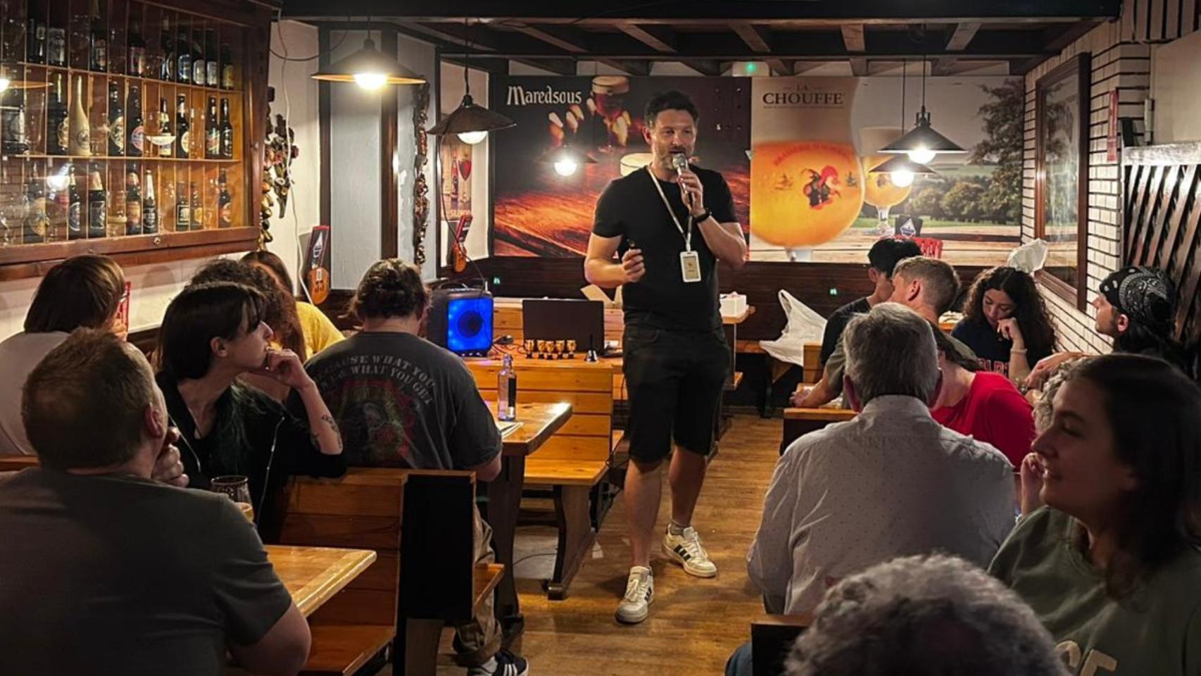 Una noche de Trivia en Santiago.