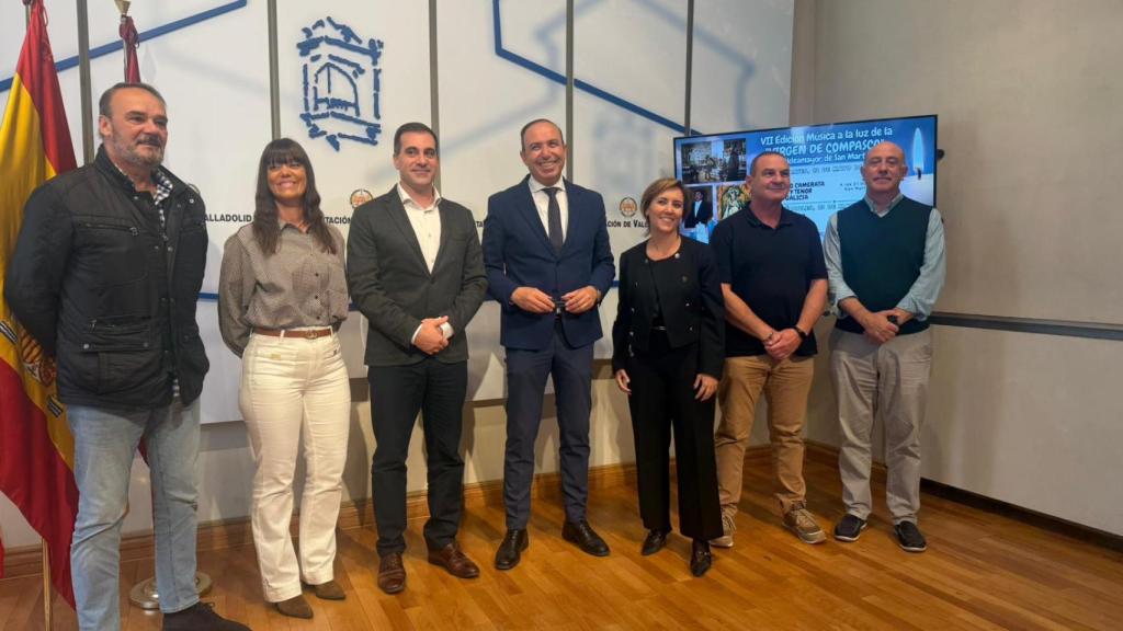 Presentación de la VII edición de 'Músicas a la luz de la Virgen del Compasco' de Aldeamayor de San Martín.
