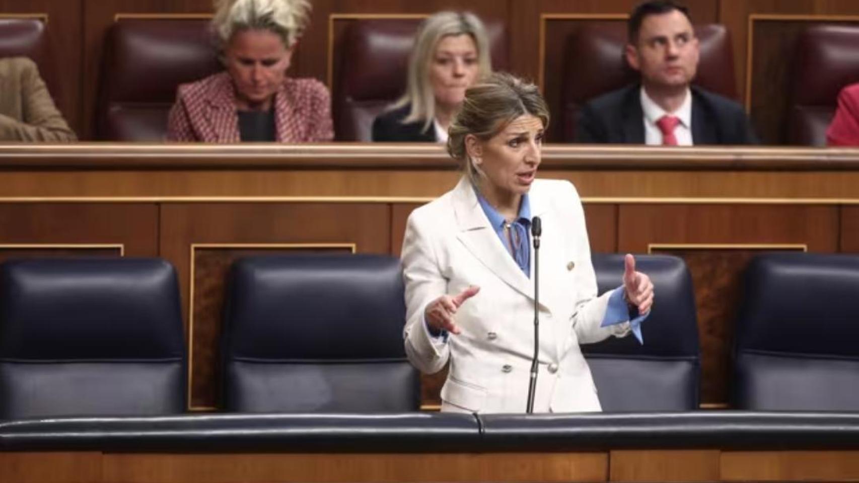La vicepresidenta segunda y ministra de Trabajo y Economía Social, Yolanda Díaz - Eduardo Parra - Europa Press