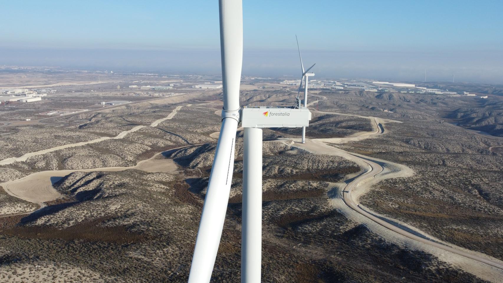 Aerogeneradores de Forestalia