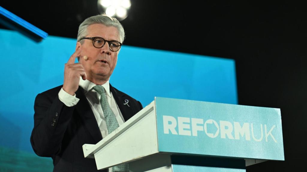 El candidato escocés reformista del Reino Unido, Malcolm Offord