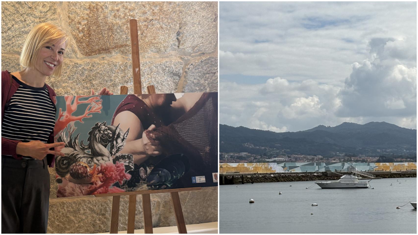 Baiona (Pontevedra) lucirá el mural más grande de España, obra de Lula Doce: Representa el alma de la villa