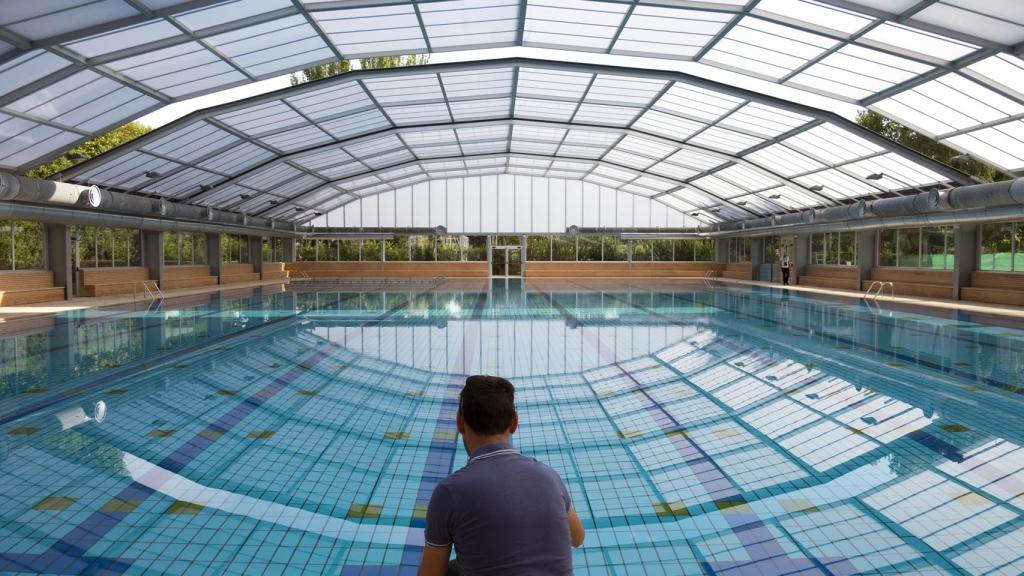 Piscina municipal de Garrido en Salamanca.