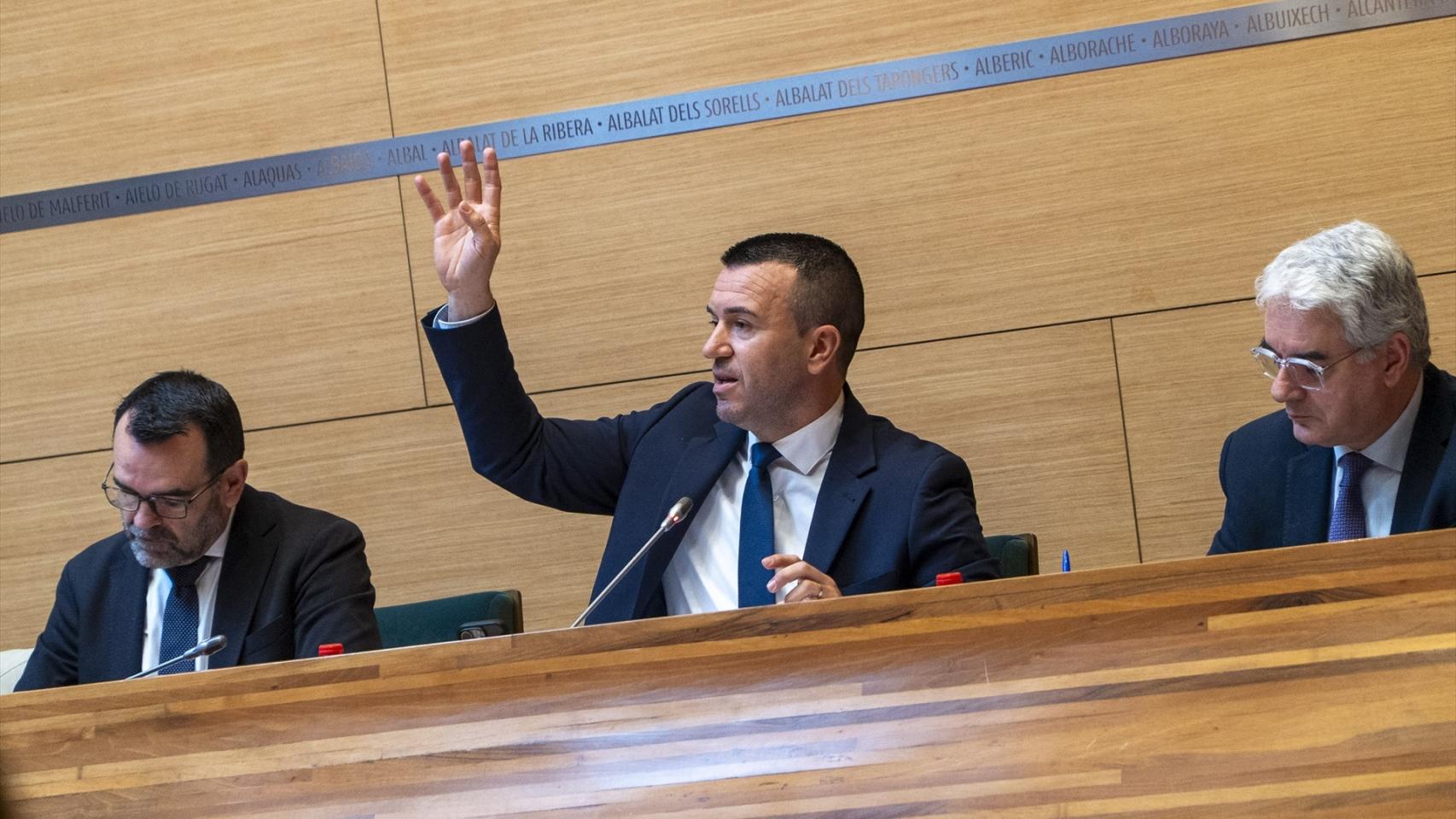El presidente de la Diputación de Valencia, Vicente Mompó. Diputación