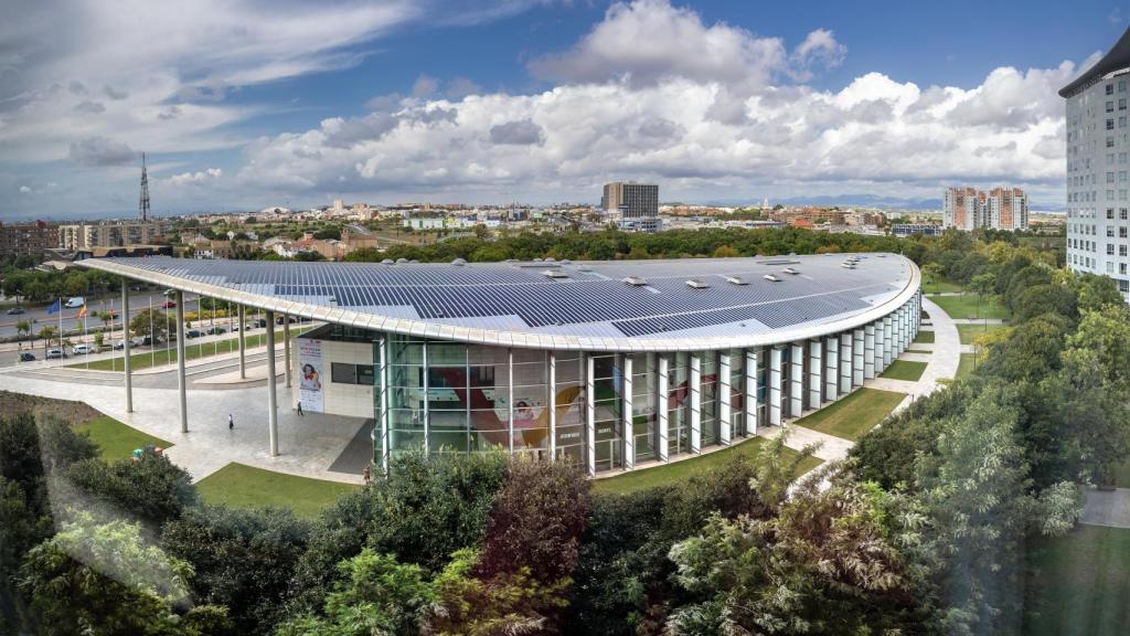 Panorámica del Palacio de Congresos de Valencia.