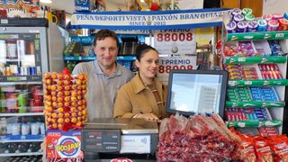 Lorenzo Graña y Euridisis Núñez, entre chuches en Recreo.